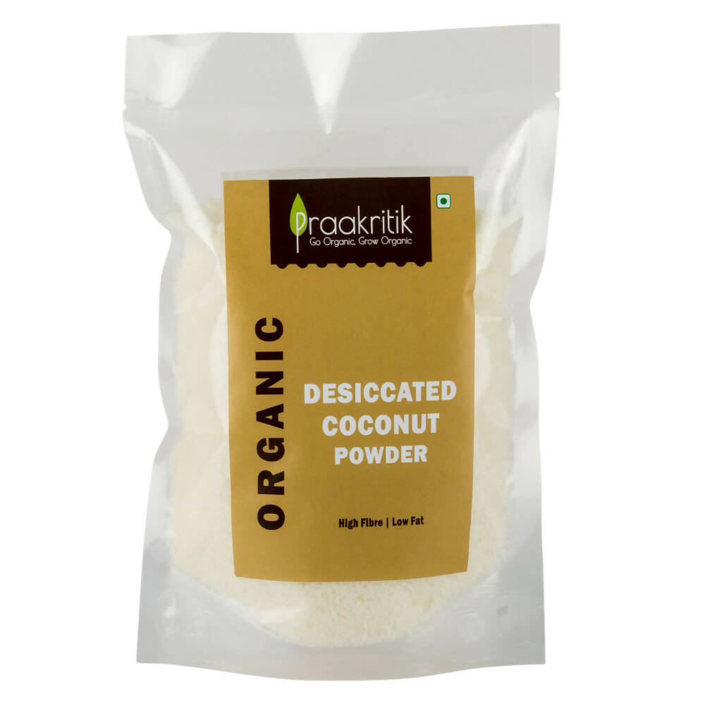 Praakritik Organic Dessicated Coconut Powder - Distacart