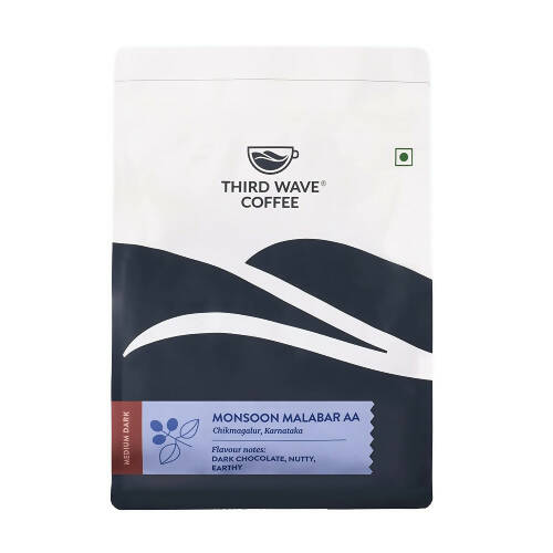 Third Wave Coffee Monsoon Malabar AA Blend-Medium Dark Roast - Distacart