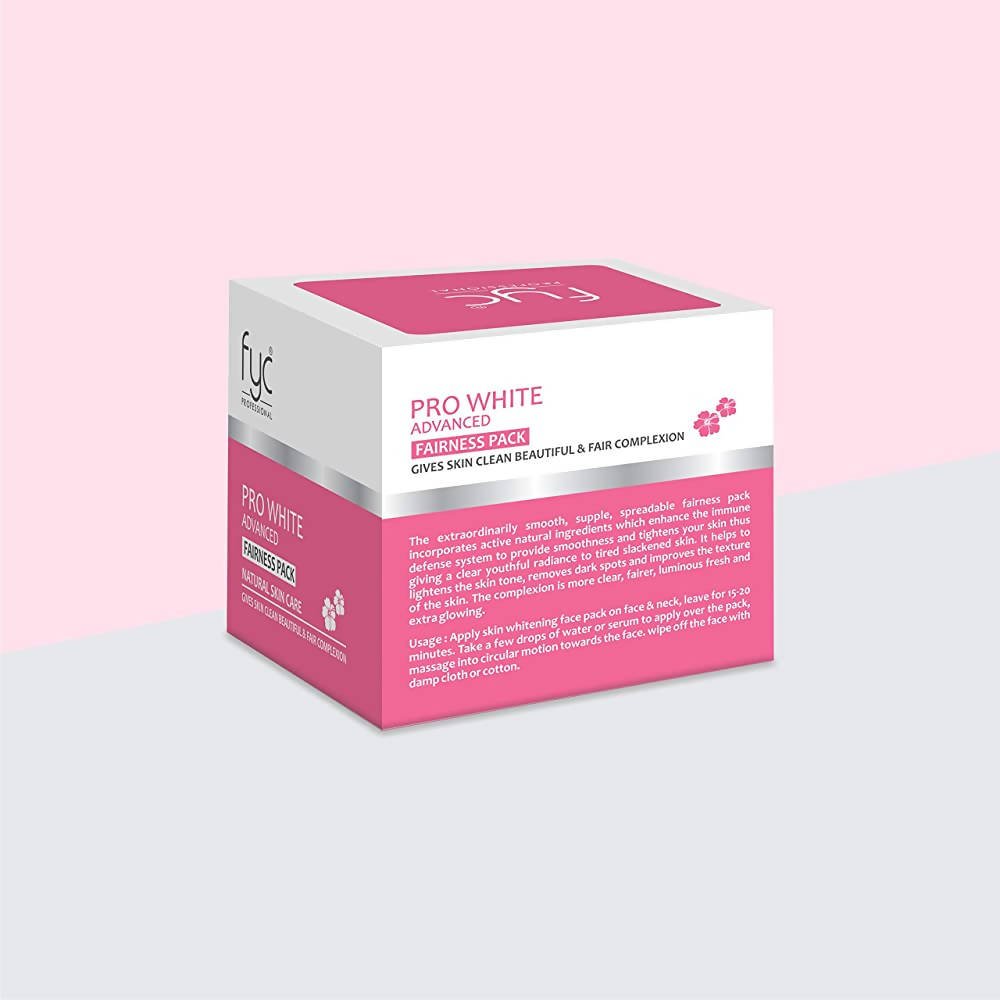 FYC Professional Pro White Advanced Fairness Pack Benefits