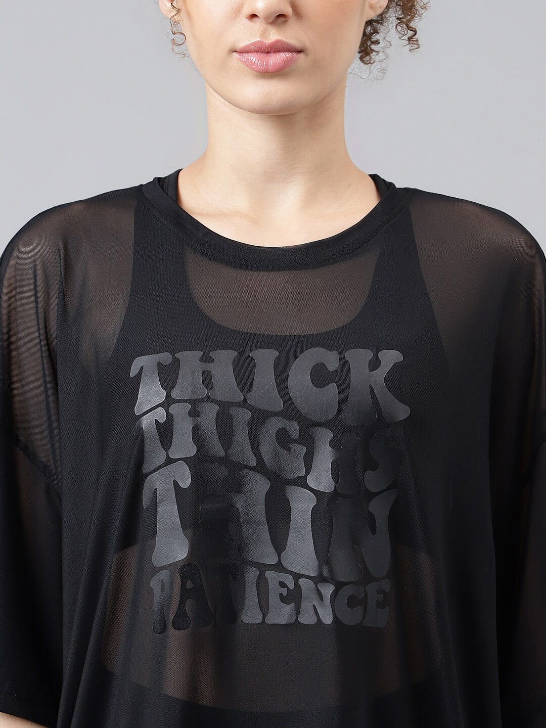 MKH Typography Printed Dri-FIT Relaxed Fit Sports T-shirt - Distacart