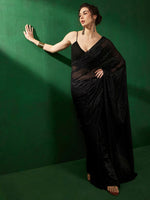 Thumbnail for Sangria Embellished Party Wear Saree - Distacart