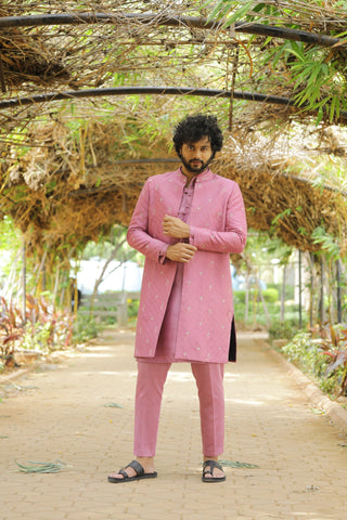 Frein Designer Kurta Jacket Set by Hilo Designs - Distacart