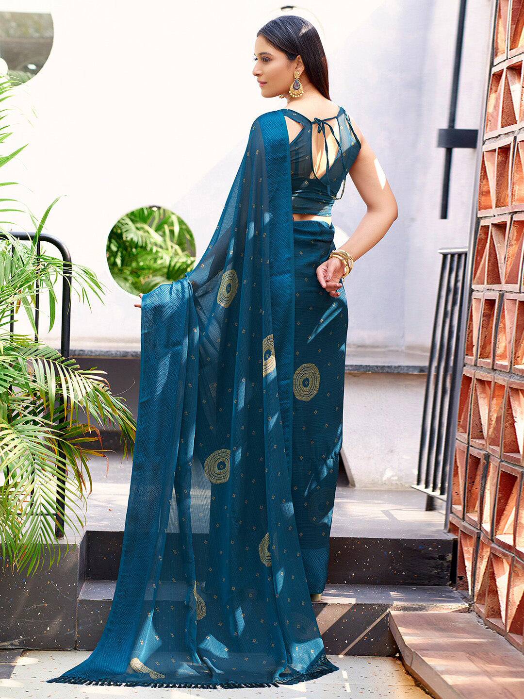 Kalini Bandhani Printed Bandhani Saree - Distacart
