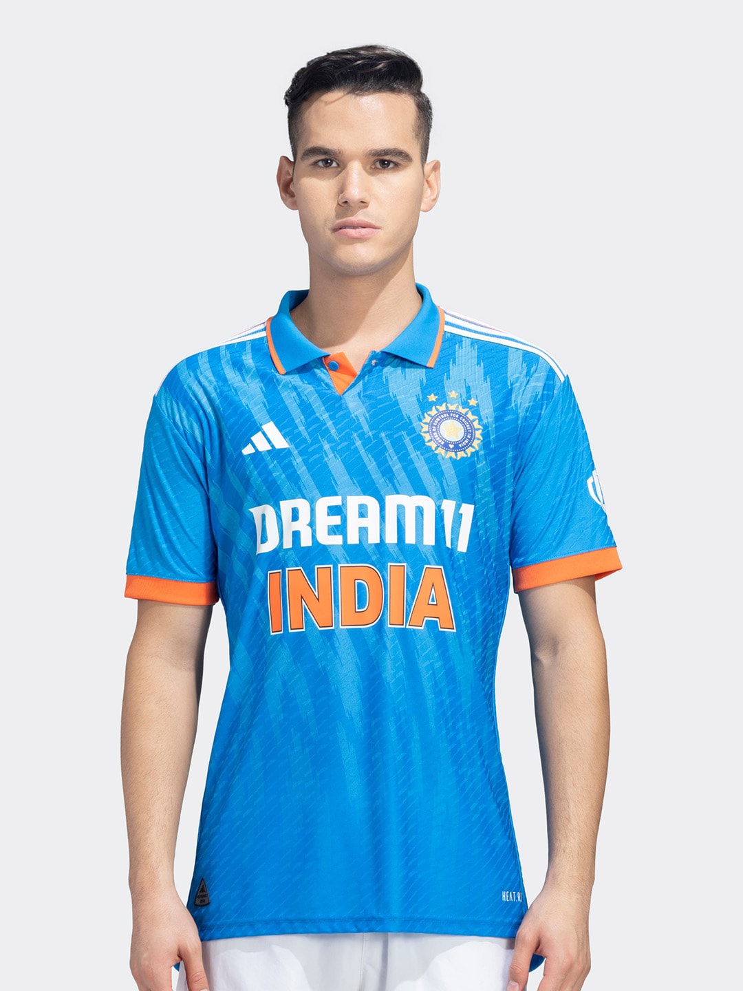 Adidas India Cricket ODI T-Shirt - Distacart
