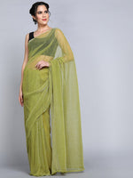 Thumbnail for Kalini Shimmer Zari Lycra Saree - Distacart