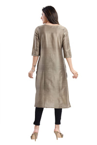 Thumbnail for Snehal Creations Cotton Silk Formal Wear Tunic For Women - Distacart