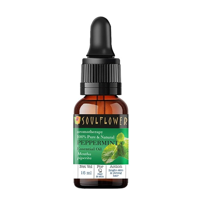 Soulflower Peppermint Essential Oil - Distacart