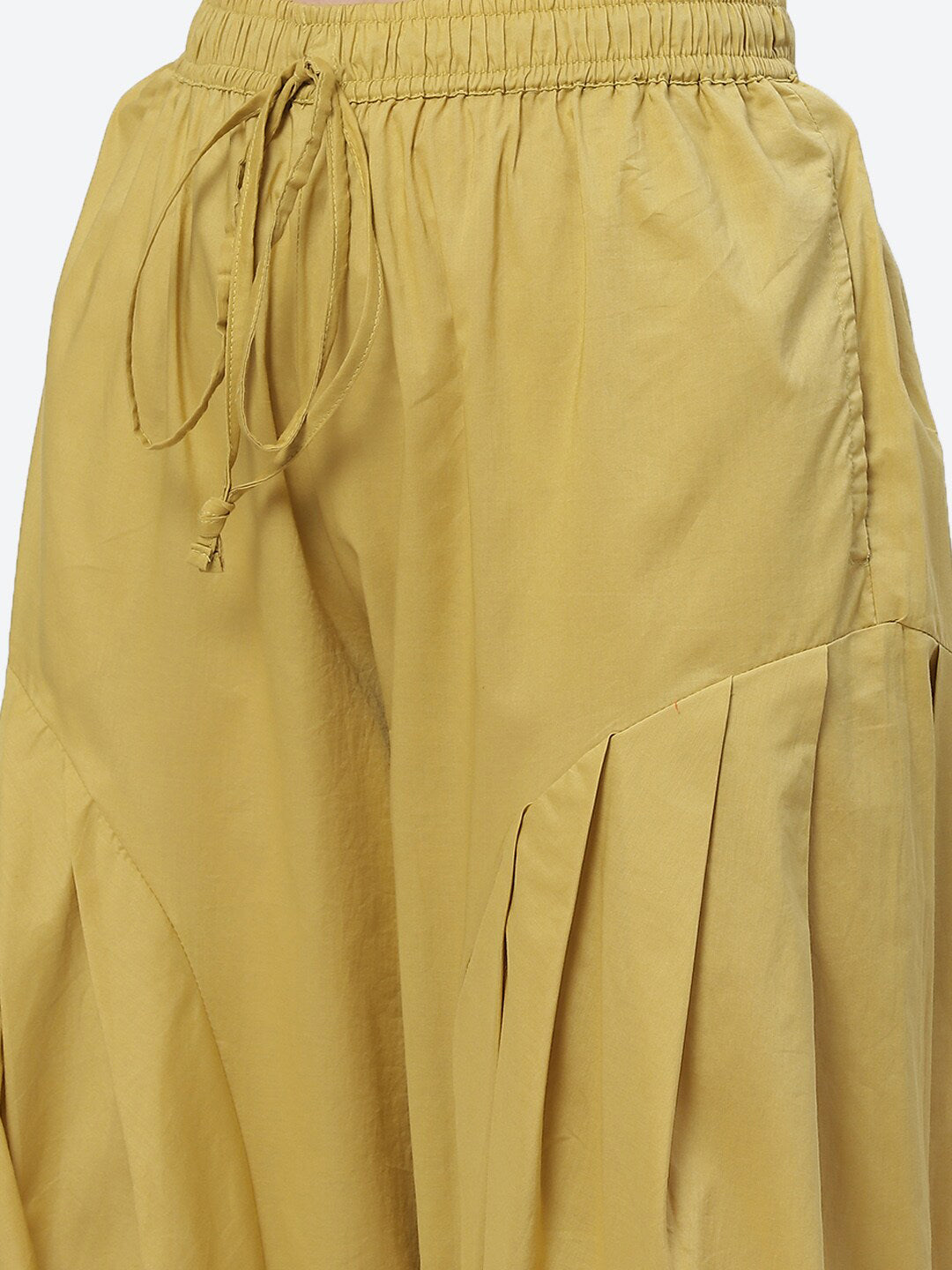 Biba Women Orange Floral Printed Pure Cotton Kurti with Salwar - Distacart