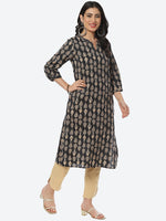 Thumbnail for Biba Women Ethnic Motifs Printed Kurta - Distacart