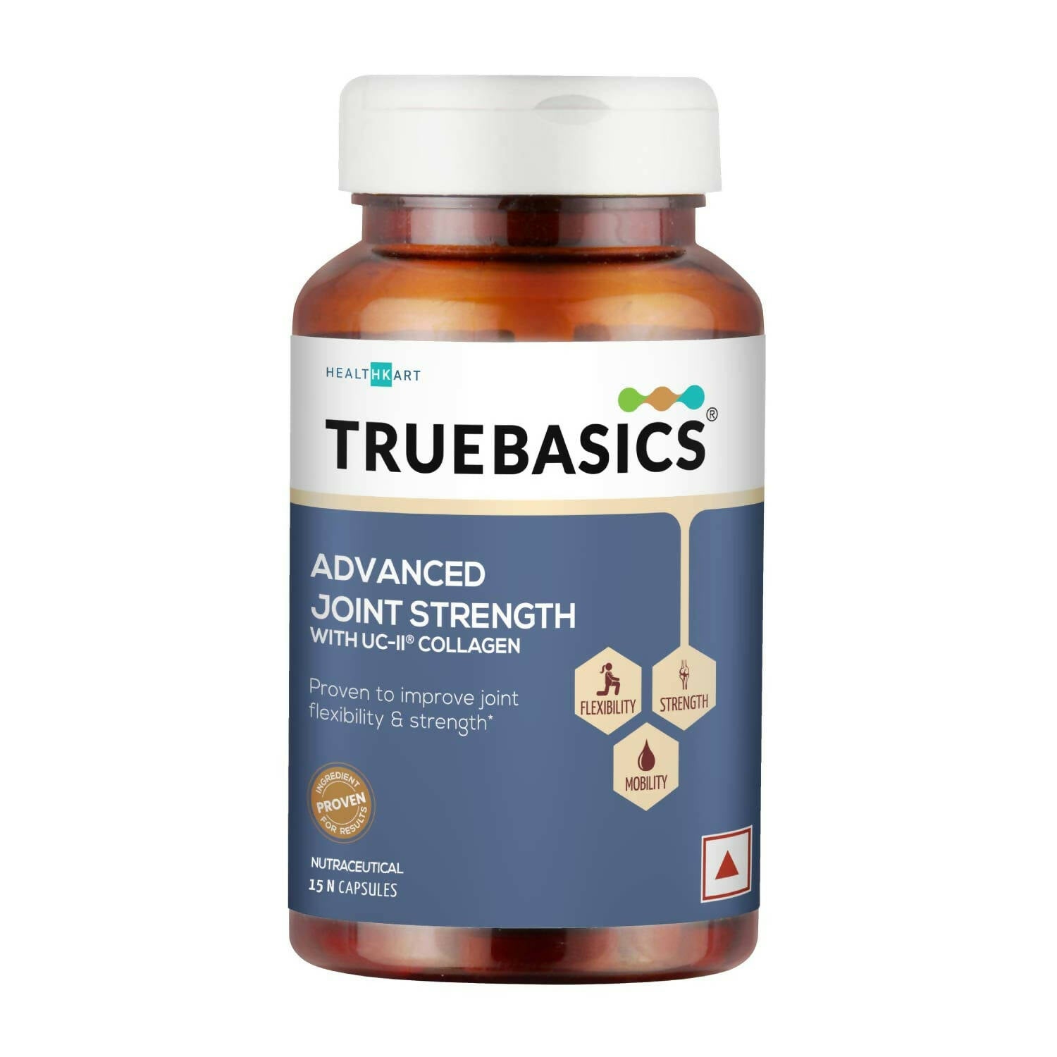 TrueBasics Advanced Joint Strength Capsules with UC-II Collagen - Distacart
