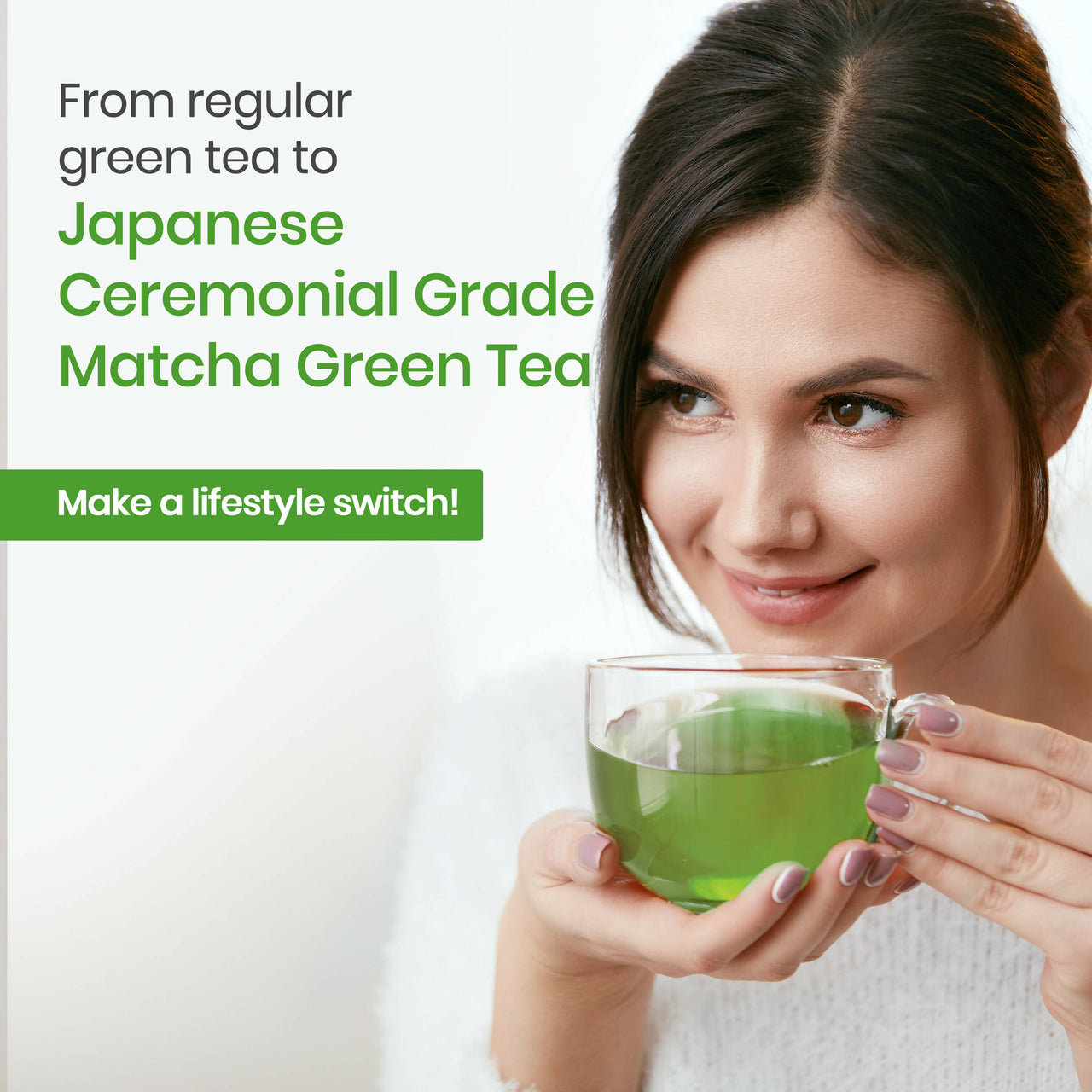 Wellbeing Nutrition Japanese Ceremonial Matcha Green Tea Effervescent Tablets - Distacart