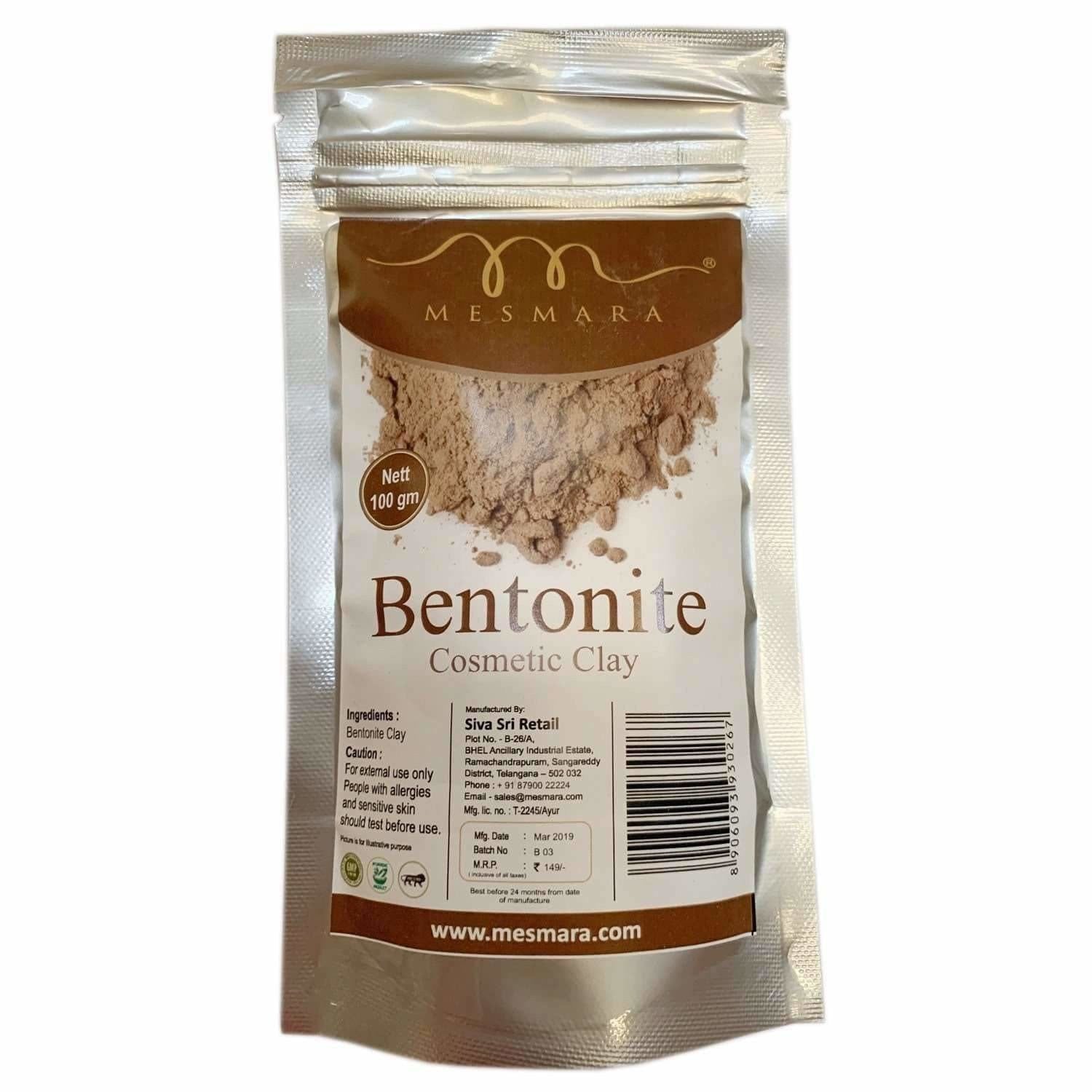 Mesmara Bentonite Cosmetic Clay - Distacart