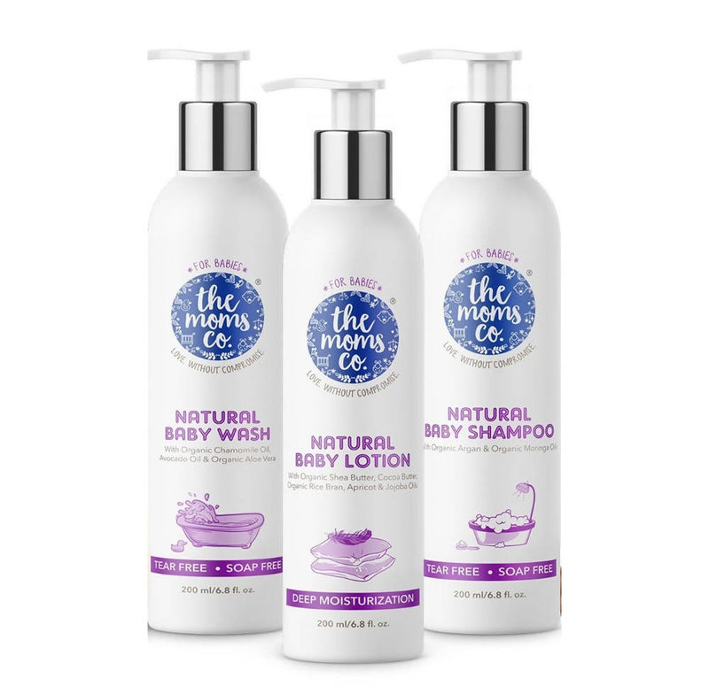 The Moms Co Natural Bath Essentials For Baby