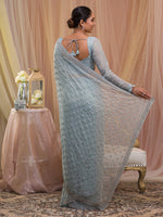 Thumbnail for Koskii Embellished Embroidered Saree - Distacart