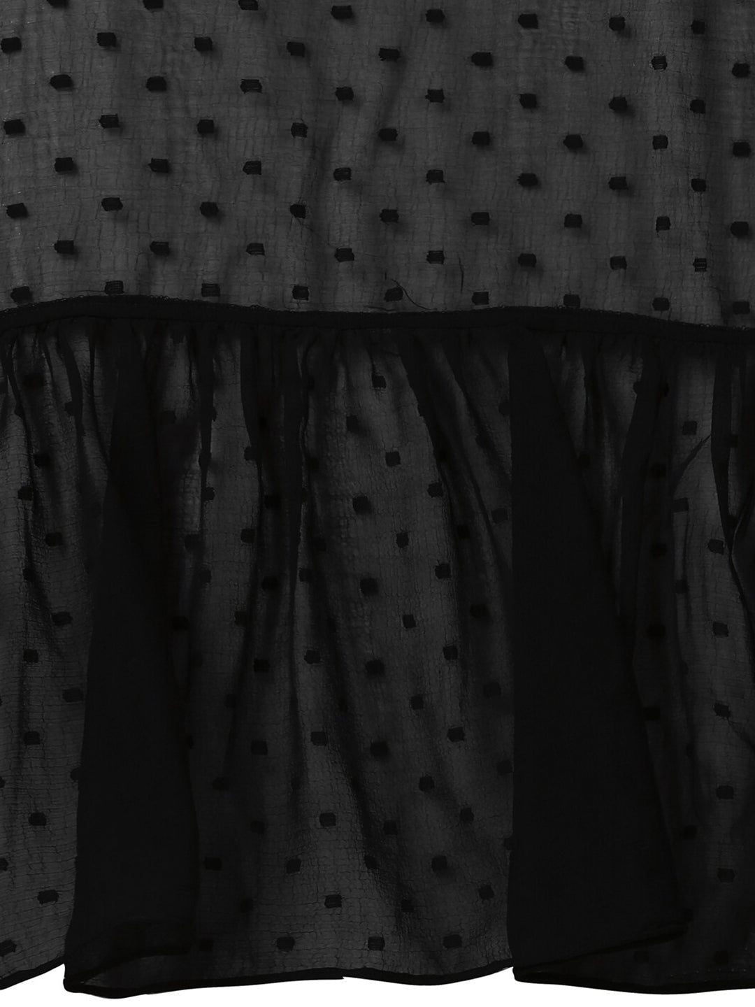 Sangria Black Geometric Woven Design Saree - Distacart