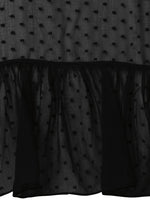 Thumbnail for Sangria Black Geometric Woven Design Saree - Distacart