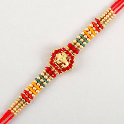 Rakhi With Dry Fruits & Rasgulla