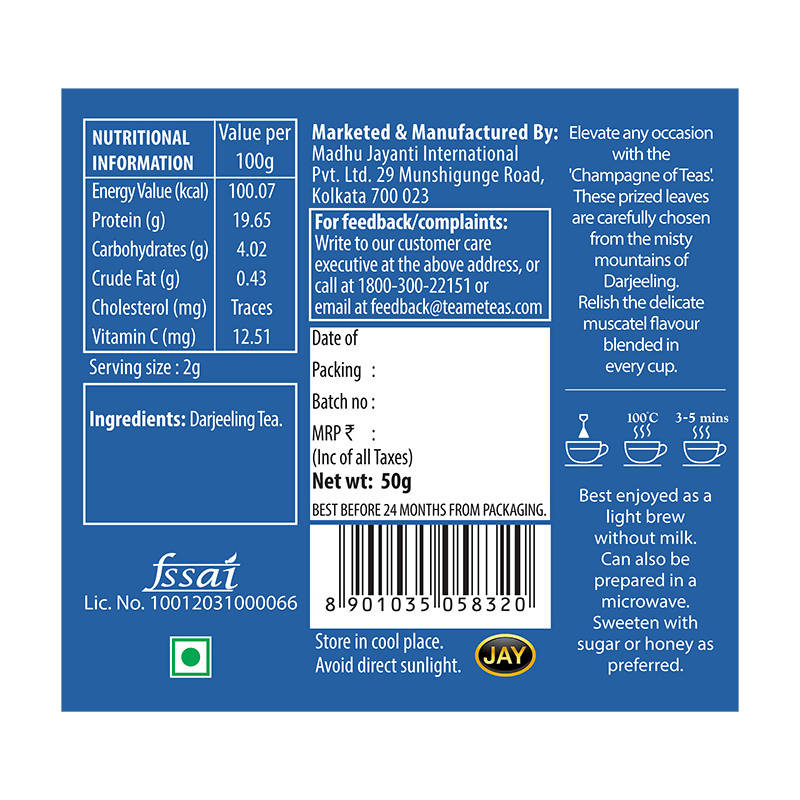 Teame Darjeeling Tea - Distacart