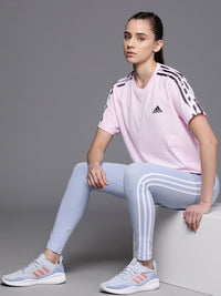 Thumbnail for Adidas Women VIBAOP 3S CRO Oversized Pure Cotton T-shirt - Distacart