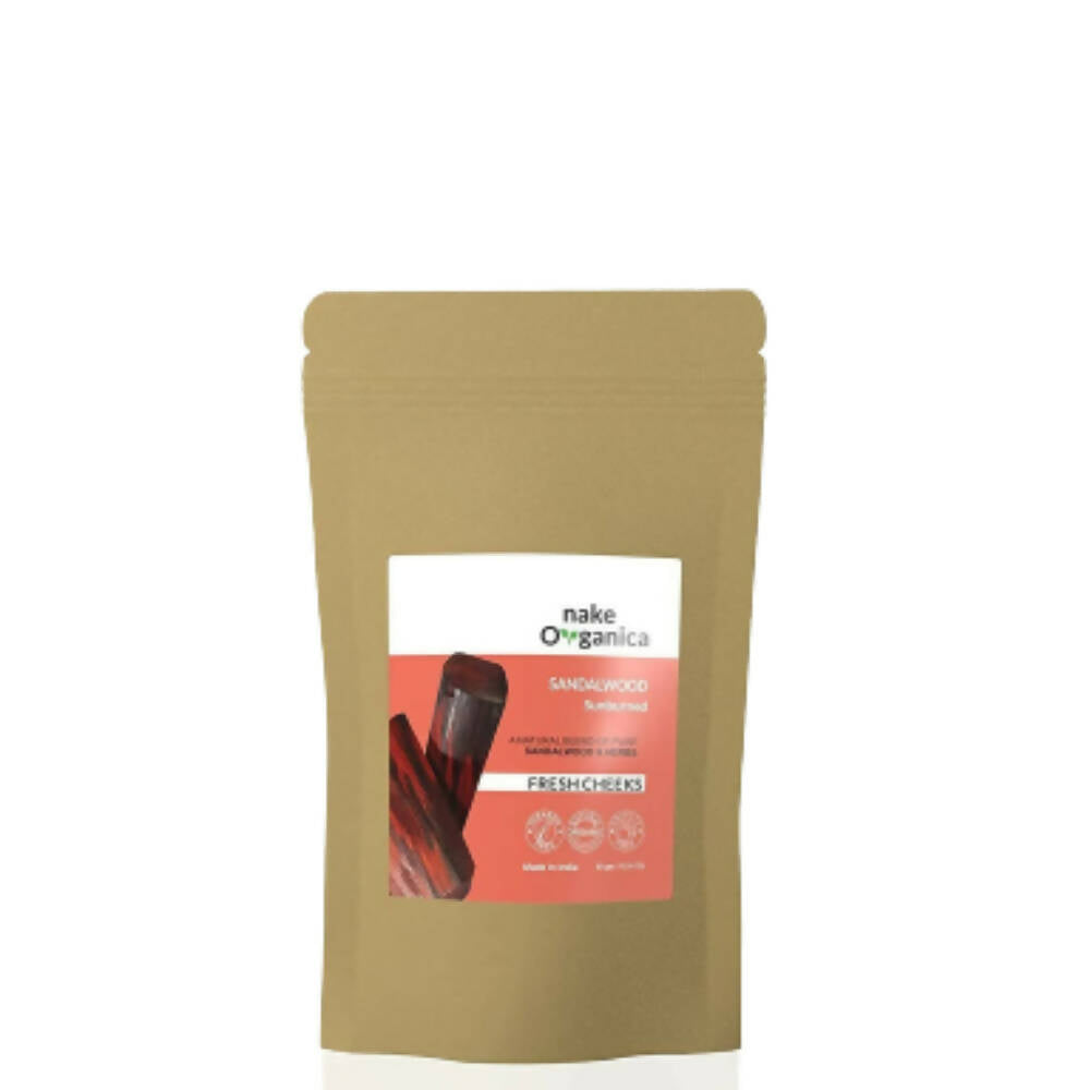 Nake Organica Sandalwood Fresh Cheeks Face Mask - Distacart