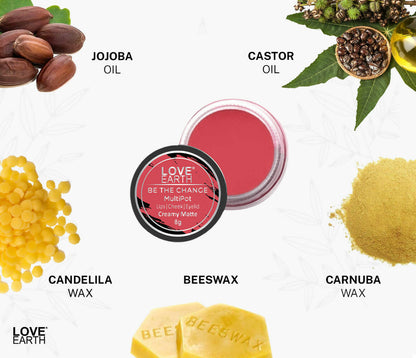 Love Earth Multipot-Be The Change Lip Tint - Distacart