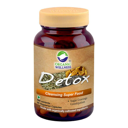 Organic Wellness Detox Vegetarian Capsules - Distacart
