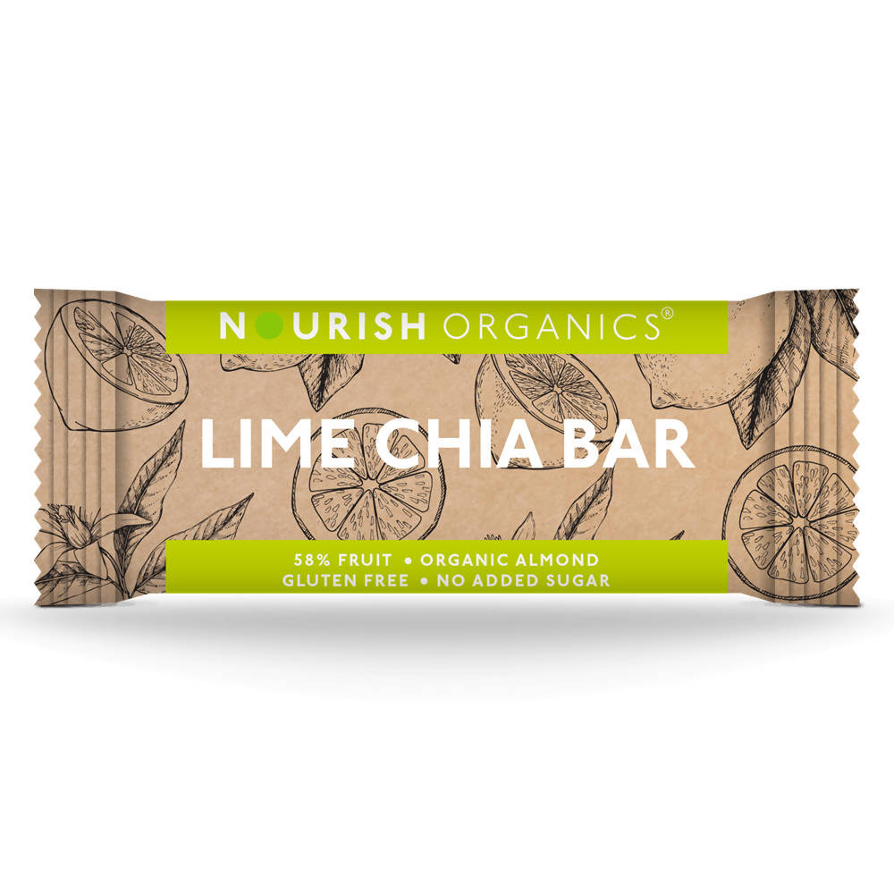 Lime chia bar organic