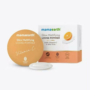 Mamaearth Glow Mattifying Loose Powder - Distacart