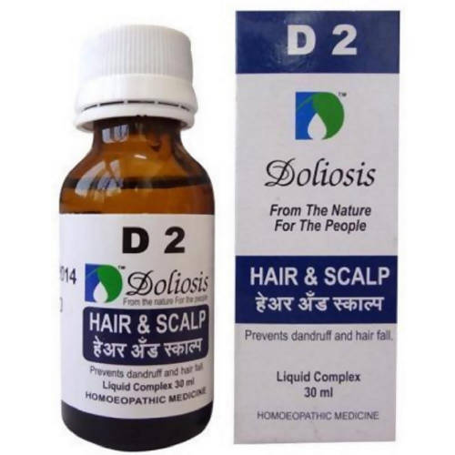 Doliosis Homeopathy D2 Hair & Scalp Drops