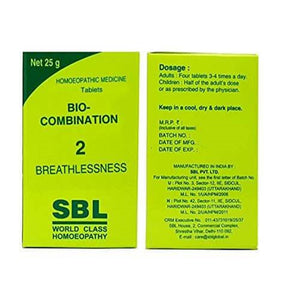 SBL Homeopathy Bio-Combination 2 Tablet