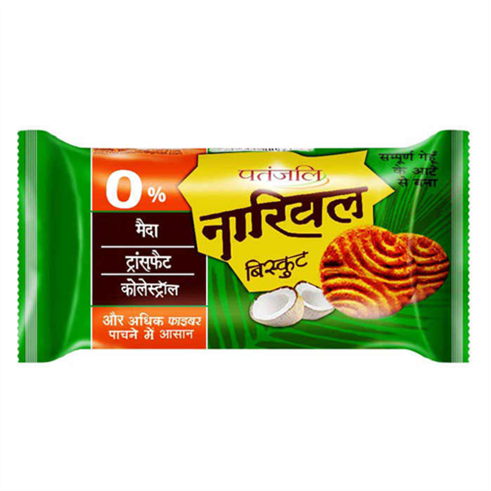 Patanjali Nariyal Biscuit (Pack of 10) - Distacart