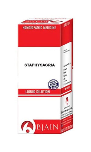Bjain Homeopathy Staphysagria Dilution