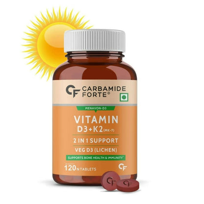 Carbamide Forte Vitamin D3 + K2 + MK7 Tablets - Distacart