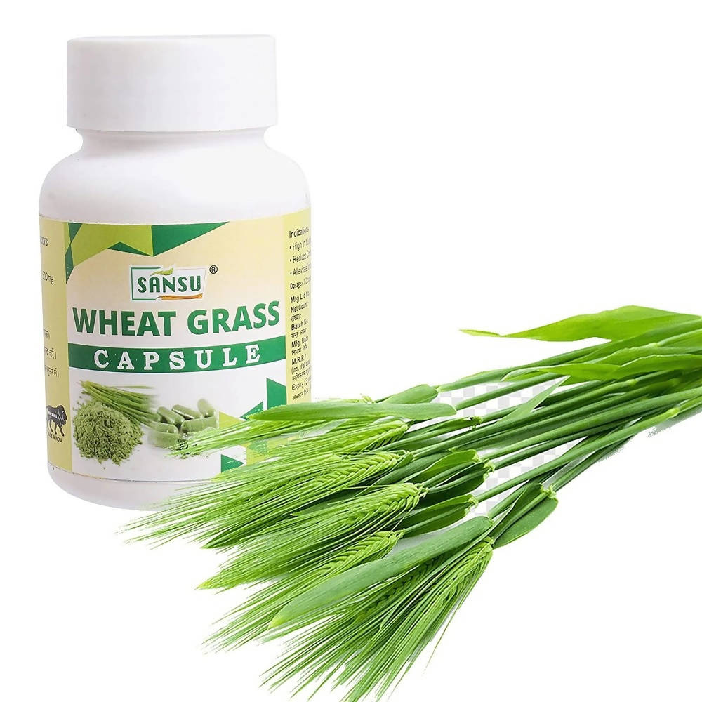Sansu Wheat Grass Capsules