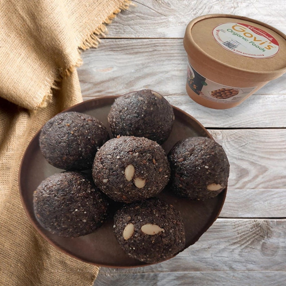 Govis Foods - Jaggery Black Sesame Laddu (Til Ka)