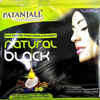 Thumbnail for Patanjali Kesh Kanti Hair Colour (Cream & Developer) - Natural Black  (40 gm)