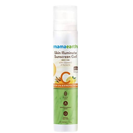 Mamaearth Skin Illuminate Sunscreen Gel with SPF 50, Pa+++ - Distacart