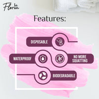 Thumbnail for Floren Disposable Toilet Seat Covers - Distacart
