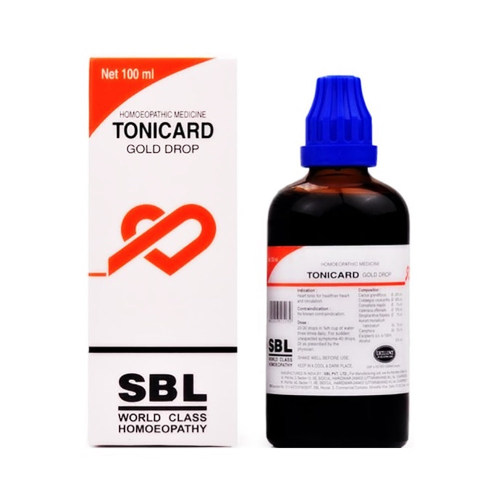 SBL Homeopathy Tonicard Gold Drops 100 ml