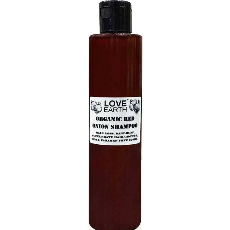 Love Earth Organic Red Onion Shampoo - Distacart