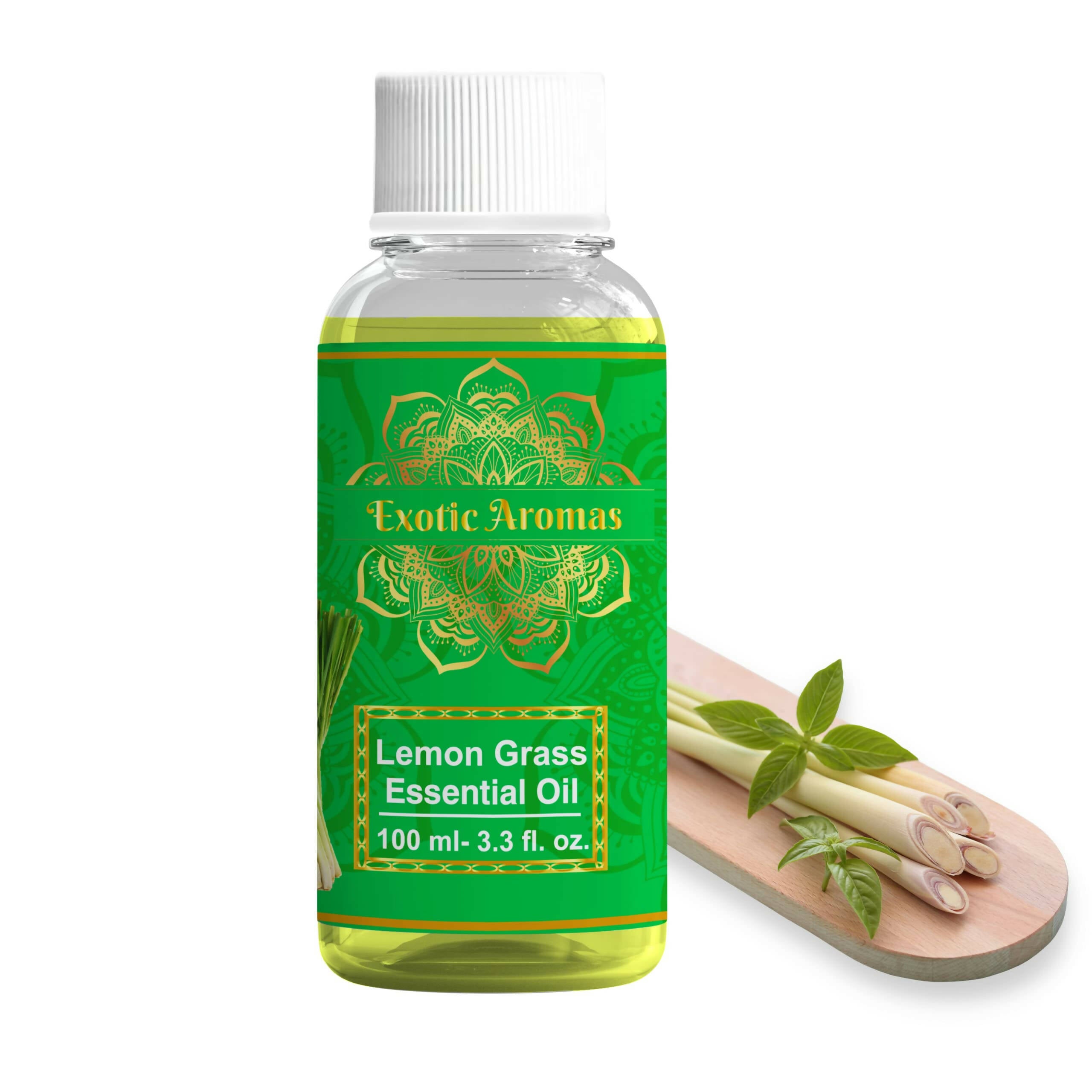 Exotic Aromas Lemongrass Essential Oil for Hair, Skin - Distacart