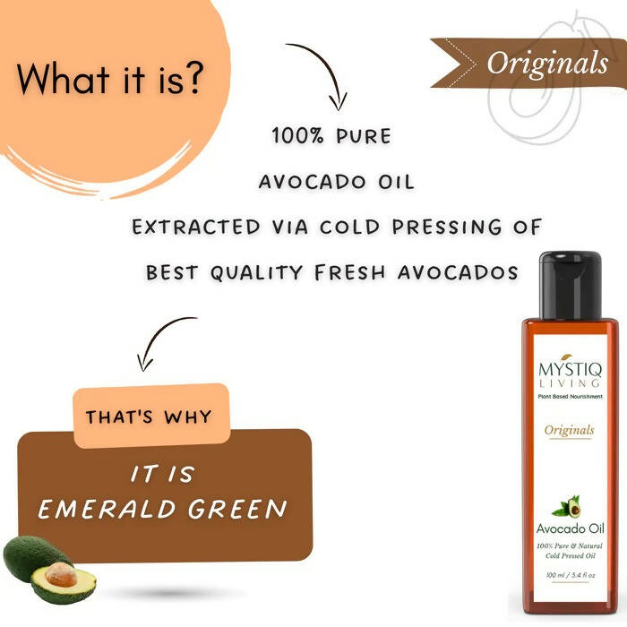 Mystiq Living Originals Avocado Oil - Distacart