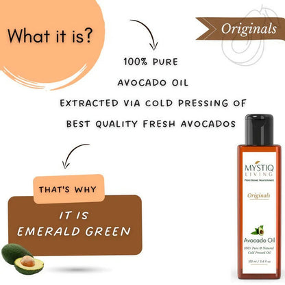 Mystiq Living Originals Avocado Oil - Distacart