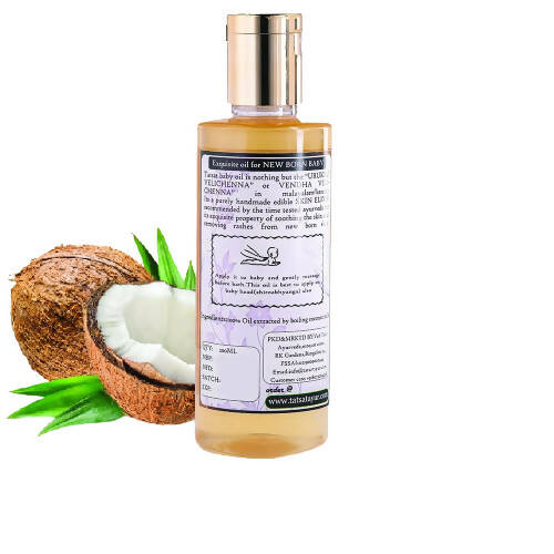 Tatsat Hot processed Pure Virgin New born baby massage Coconut Oil - Distacart