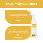 Thumbnail for TAC - The Ayurveda Co. Ubtan Foaming Face Wash Tan Removal and Skin Brightening for Women & Men - Distacart