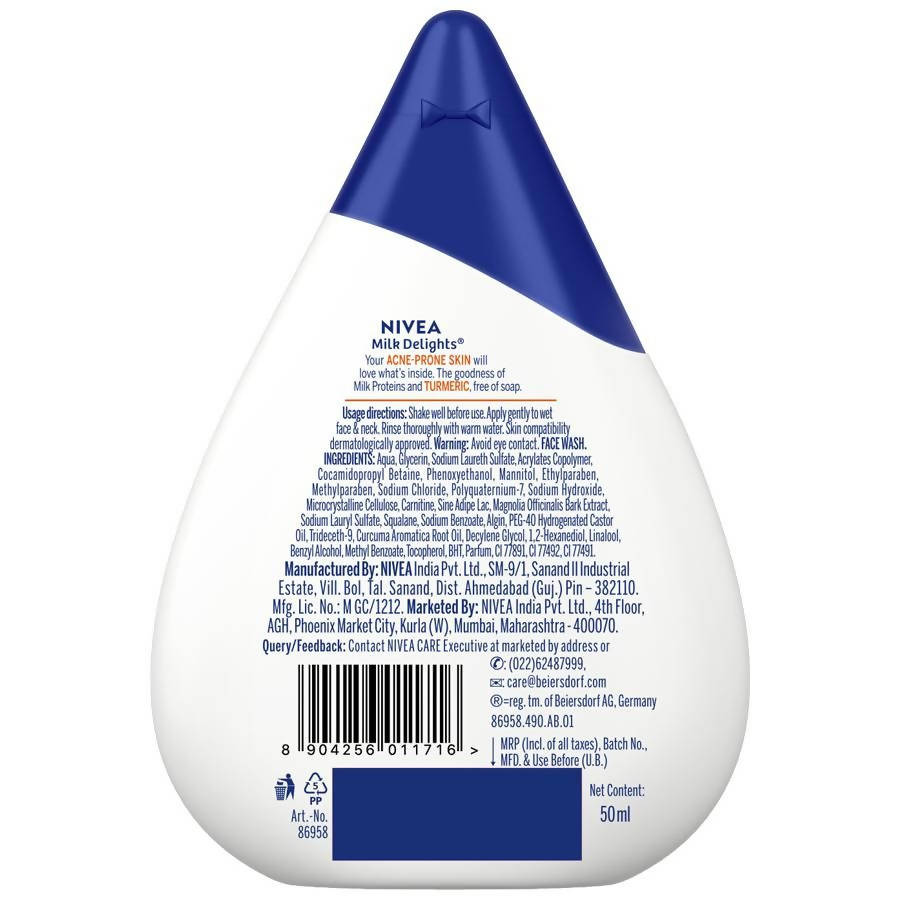 Nivea face wash for pimples deals