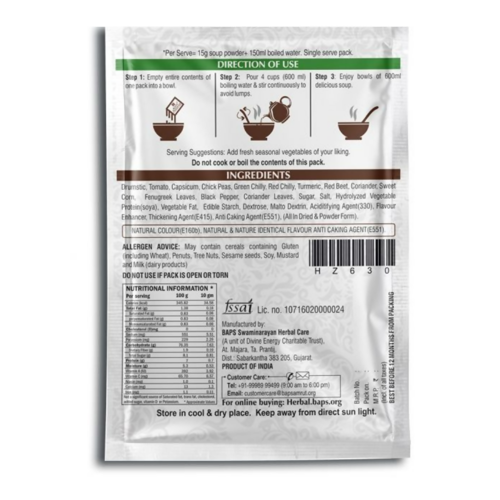 Baps Amrut Methi Drumstic Soup - Distacart