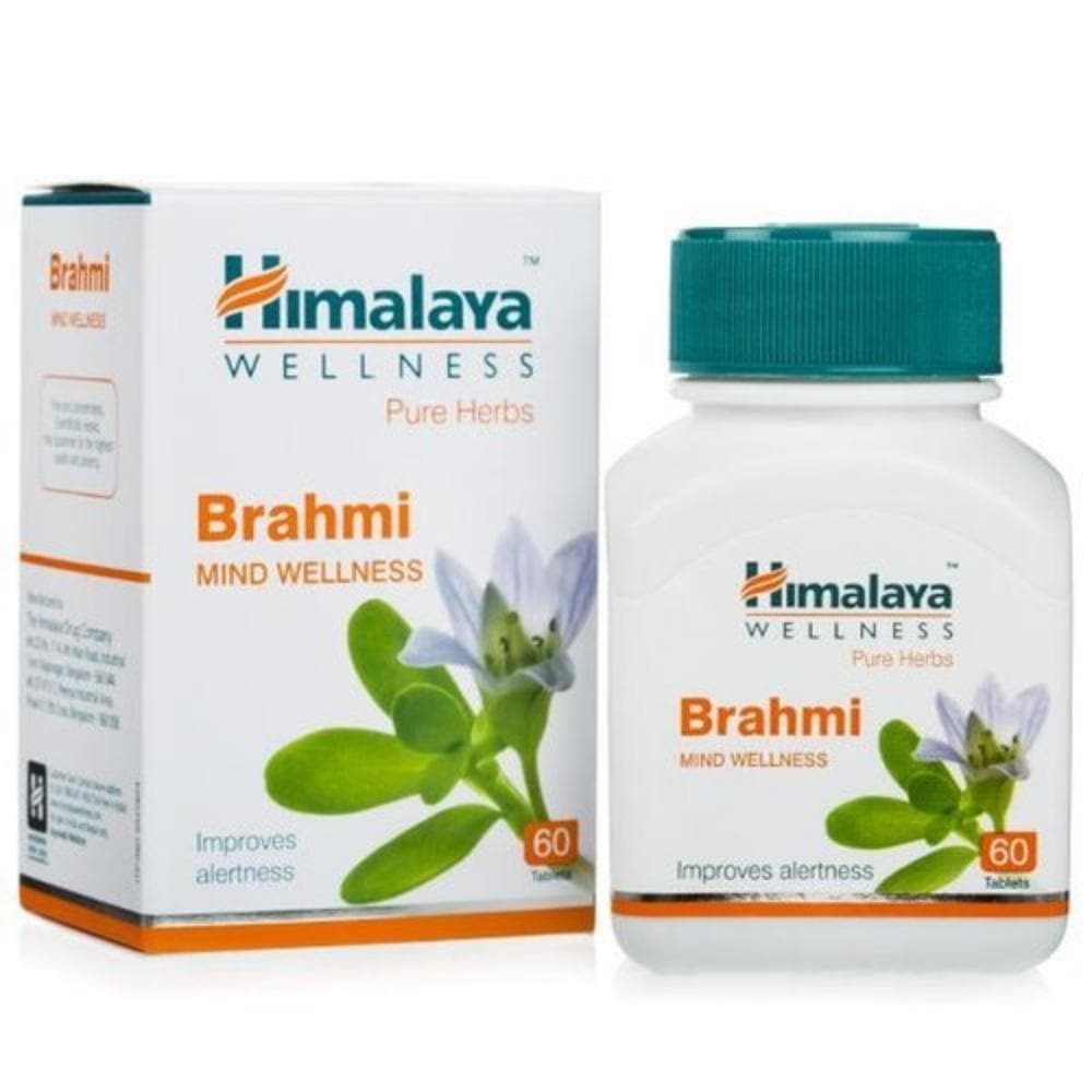 Himalaya Wellness Pure Herbs Brahmi Mind Wellness - 60 Tablets - Distacart