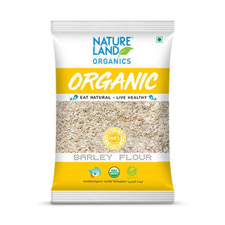 Nature Land Organics Barley Flour - Distacart