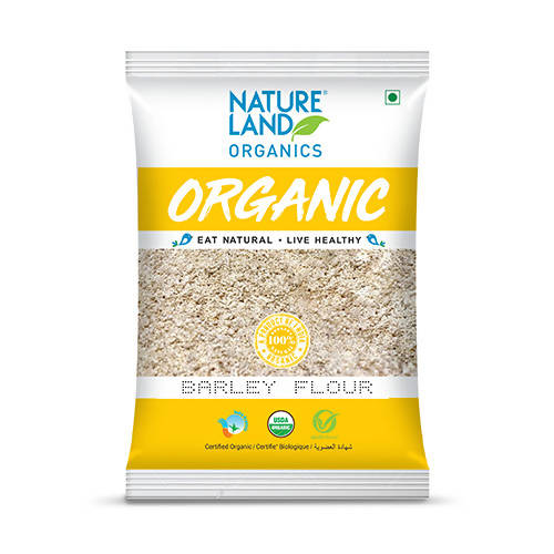 Nature Land Organics Barley Flour - Distacart